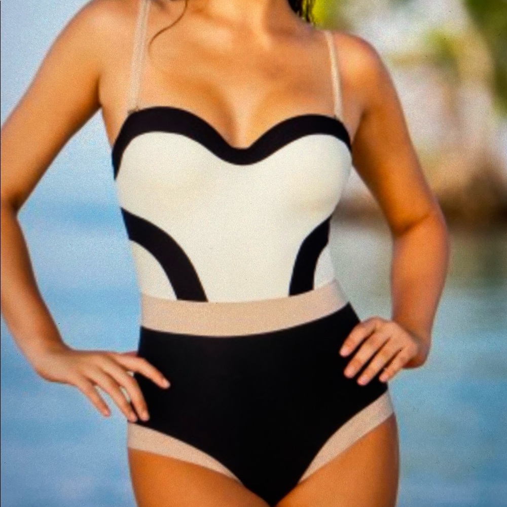 Leonisa One piece Bathing Swimming Suit